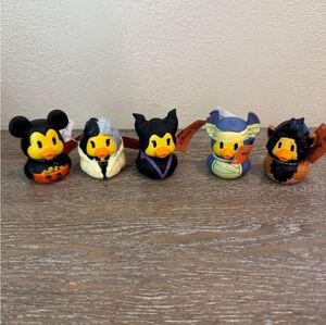 Target Disney Villian Rubber Ducks Cruella Scar Maleficent Stitch Mickey 5 New
